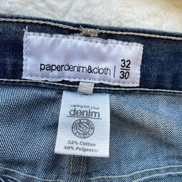 Paper Denim & Cloth Straight Leg Denim Jean - Men’s 32x30 - Picture 7 of 10